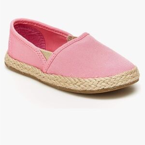 Carters Simple Joys Ari Canvas Espadrille NWT(plastic attached) Toddler size 7
